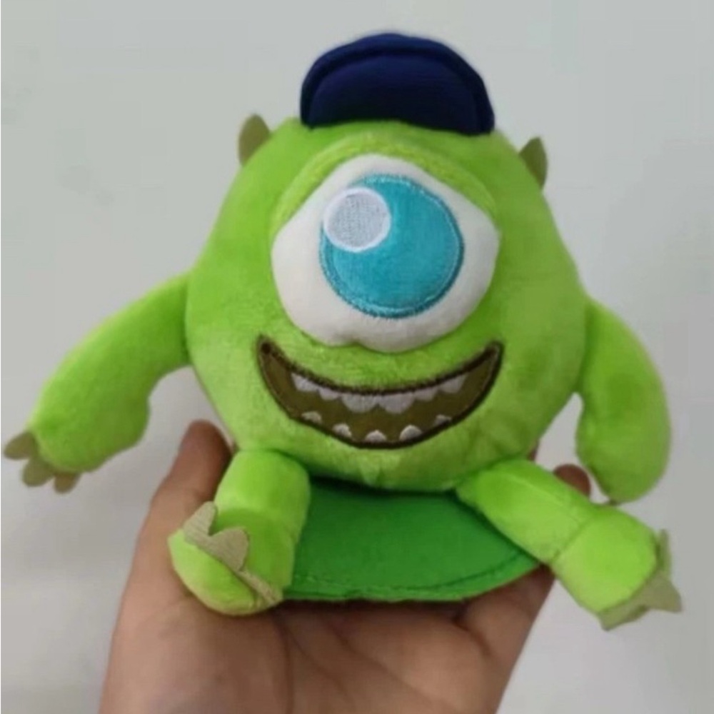 Disney Inspired Monsters Inc. Mike Wazowski Plush Shoulder Pal Magnetic